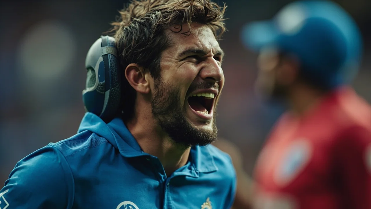 Tight sideline action frame of a top-order batter driving through the off side during a Twenty20 fixture, used as the first editorial figure in the Googly11 IPL brand-value read